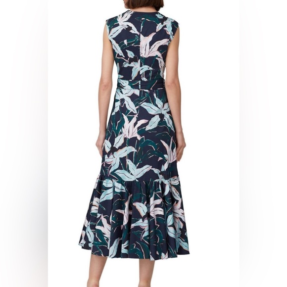 Tory Burch Bloom Print Wrap Dress - Picture 2 of 8
